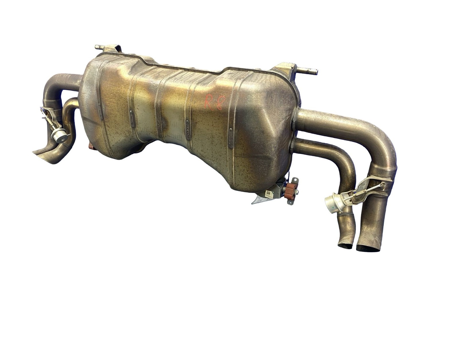 2020-2023 AUDI R8 V10 4S PERFORMANCE RWD 5.2L REAR EXHAUST MUFFLER ASSEMBLY