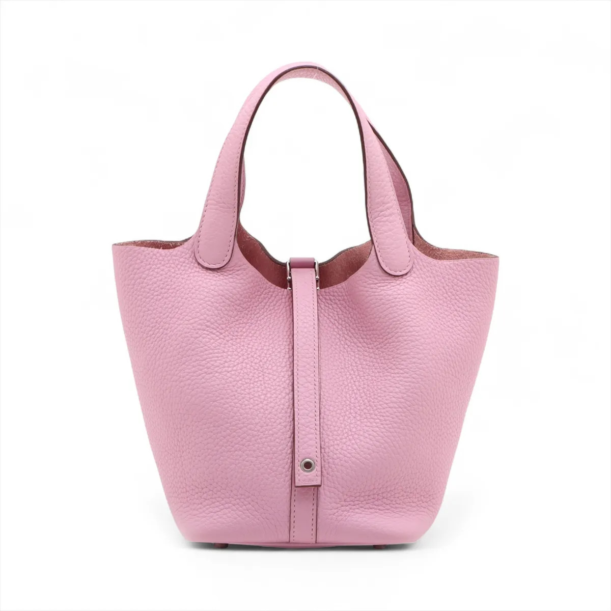 Hermès Picotin Lock 18 PM Taurillon Clemence Mauve sylvestre Silver Metal Fittin