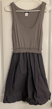 J. Crew Two Tone Grey Tank Dress- Small - Lightweight, classic, comfy! 