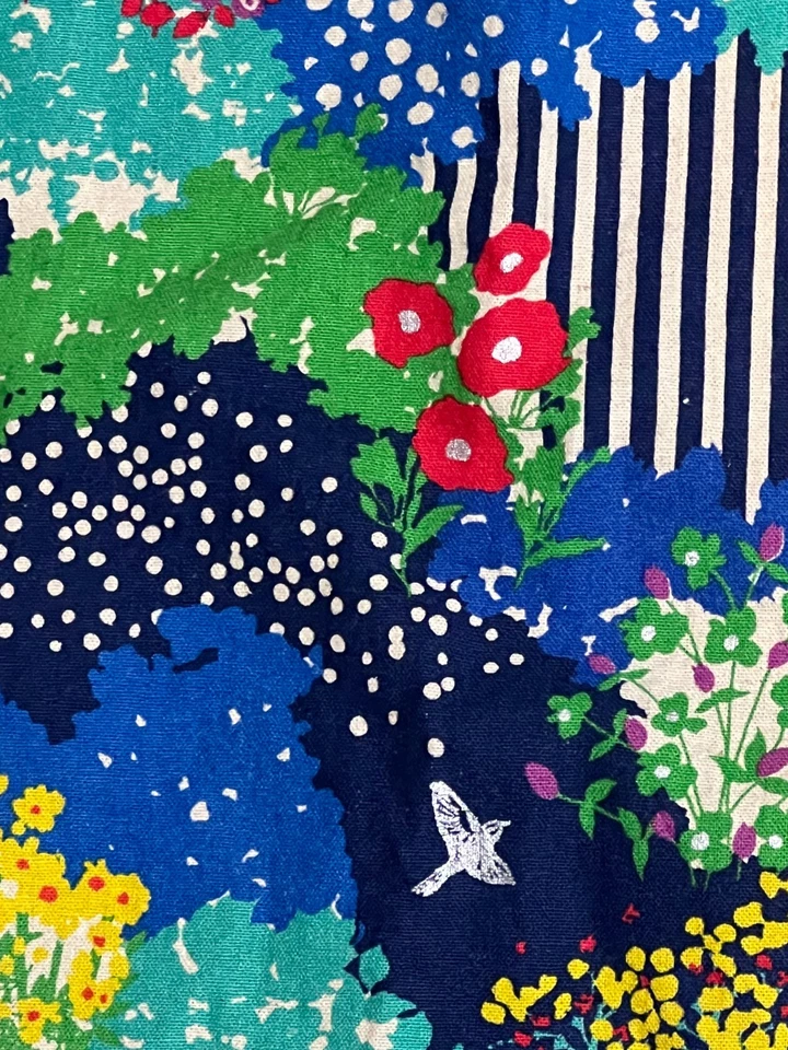 Tela Floral Kokka Echino "Jardín" 15 Aniversario Lino Algodón 94" x 42" Foto 2 de 4