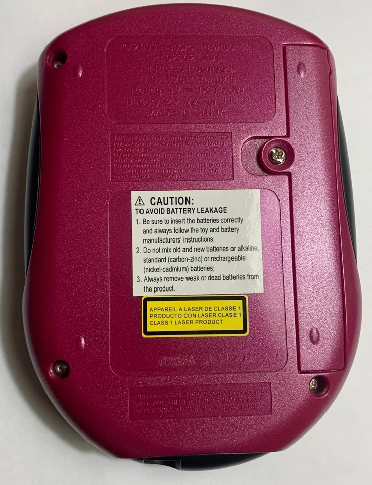 Винтажный 2003 Hasbro видео сейчас фиолетовый личный видеоплеер w/диск проверен/работает - Изображение 2 из 4