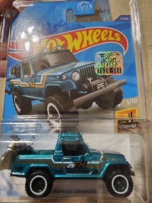 Hot Wheels Super Treasure Hunt 67 Jeepster Commando Factory Sealed Sticker