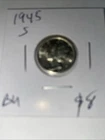 1945 S Mercury Dime BU. $8