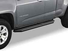APS Black Running Boards Fit 15-25 Colorado Canyon Extended Cab