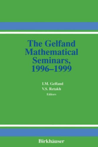 Thumbnail - The Gelfand Mathematical Seminars, 1996 - 1999 2368