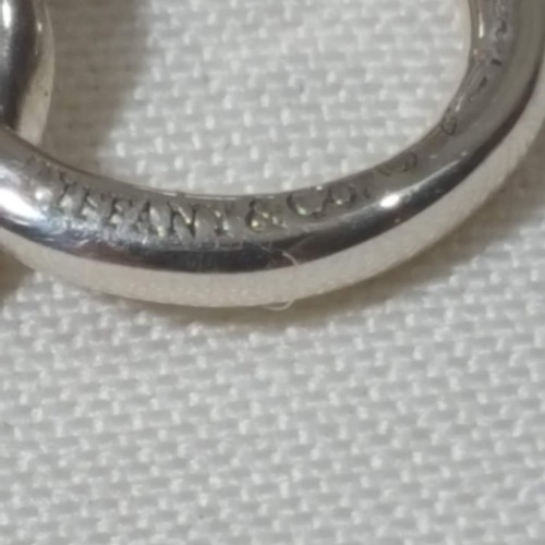 Collar grande de cuatro hojas de plata esterlina de 16 pulgadas TIFFANY & CO Elsa Peretti - Imagen 3 de 8