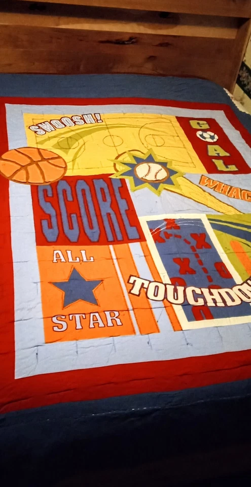 Manta acolchada de pelotas deportivas para saltar, disparar, tocar pelotas deportivas 86" x 84"   Foto 4 de 4