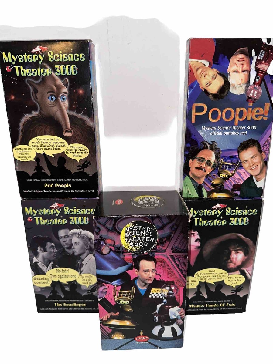 Vintage Mystery Science Theater 3000 VHS Lot (7 Tapes) Mst3k