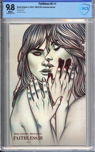 Faithless III #1 SSCO/SCC Jenny Frison Virgin Exclusive - CBCS 9.8! - Picture 1 of 1