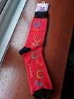 CLIP CLOP horse socks adult size 12-8 red socks horses equestrian animals unisex