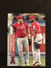 2020 Topps Update #U-261 Freeway Victory (Mike Trout / Justin Upton) - Angels