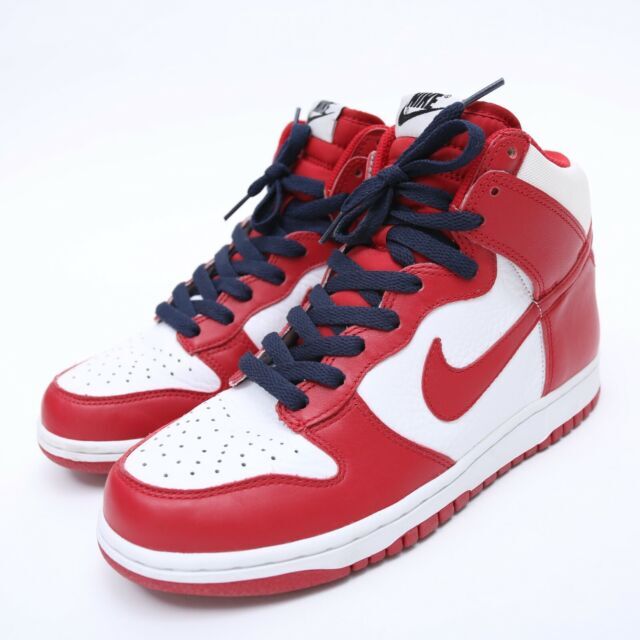 nike dunk high varsity red