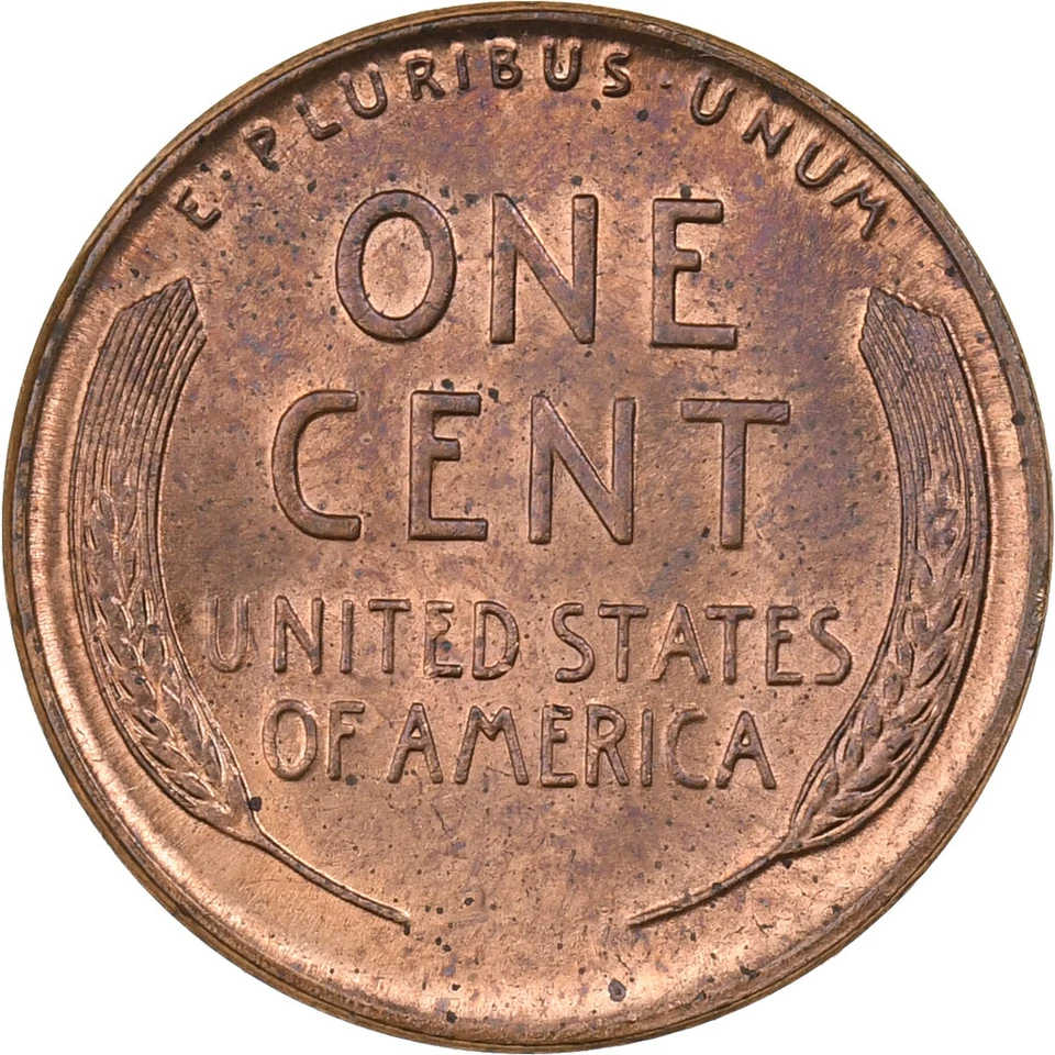 [#224707] United States, Cent, Lincoln Cent, 1946, U.S. Mint, Brass, AU, KM:A132 - Image 2 of 2
