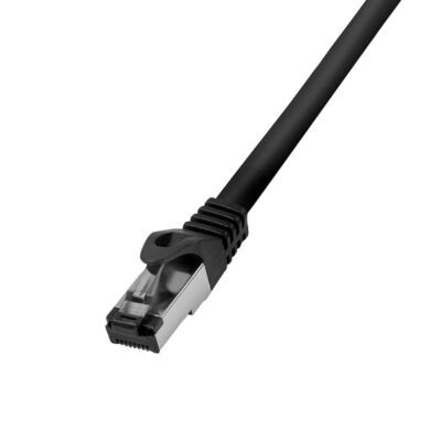 3m Patchkabel CAT 8.1 Ethernet Netzwerk LAN Kabel DSL Kabel S/FTP RJ45 schwarz