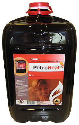 reservering betalen Iets 2 x 20 Liter Petroleum PetroHeat für Petroleumöfen Schwefelarm u.  geruchsneutral | eBay