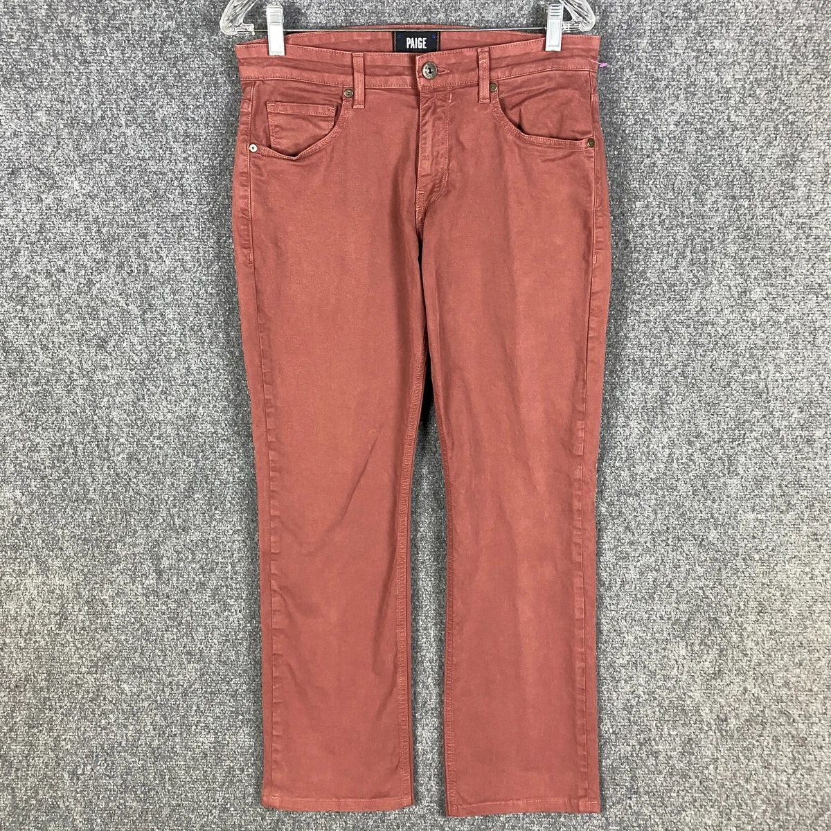Paige Normandie Jeans Men s 30x29 Adults Cotton Blend Zipper Fly