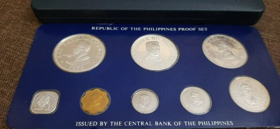 Juego de prueba 1975 - Monedas de Filipinas con certificado de autenticidad Foto 3 de 4