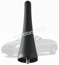 3.8" Short Antenna Mast Aerial for Mitsubishi Eclipse 2007-2012 FM AM Radio