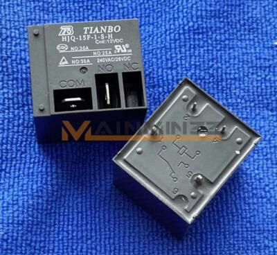 ONE NEW 12V HJQ-15F-1-S-H 12VDC TIANBO Relay 4Pins
