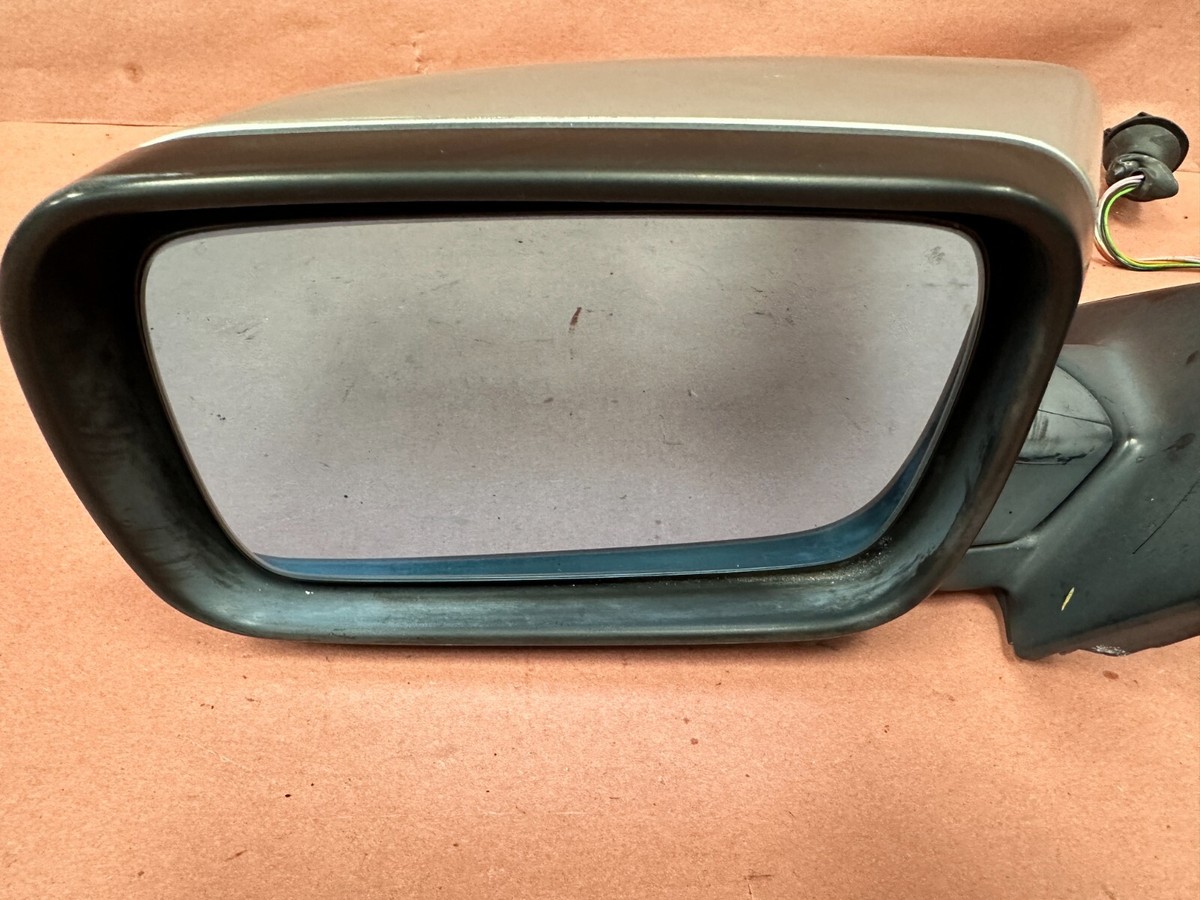BMW E39 528I 525I 530I Left Outside Mirror With Glass Heated Grey