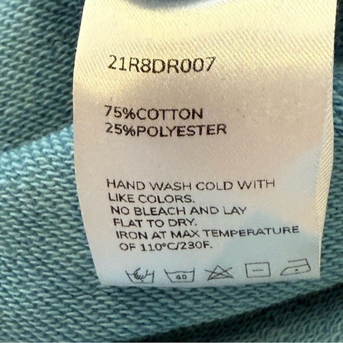 Nap Loungewear Womens Long Sweatshirt Hoodie Dress Blue Size Small New with Tags - Picture 5 of 8