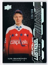 2018-19 UD Black Lustrous Rookies RC #/299 Pick From List !!