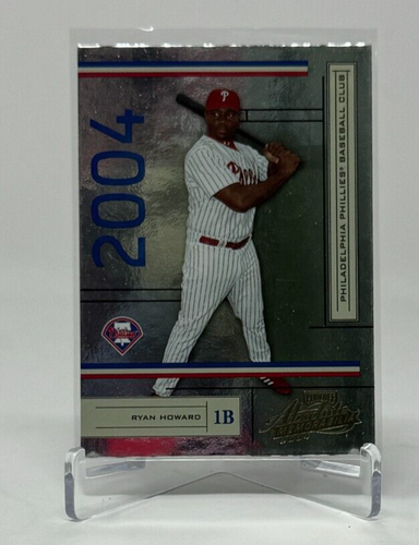 Ryan Howard Rookie 2004 Absolute Baseball Ryan Howard Rookie RC Card #162 | eBay