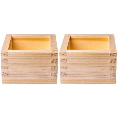 Sake Cup Box Sake Cup Geschenk Box Platz Holz Tissue Box Holz Sake Cup Halter