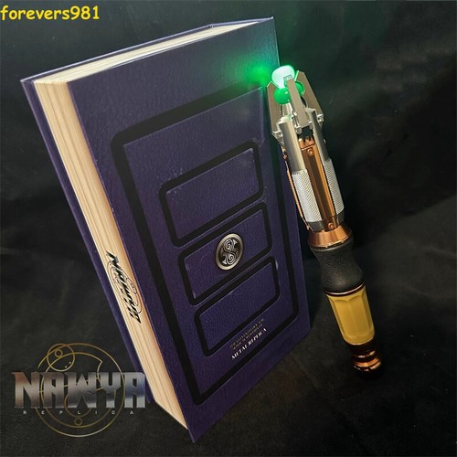 Doctor Who 11. Metall Sonic Schraubendreher Cosplay Requisite Replik LED buntes Licht - Bild 2 von 9