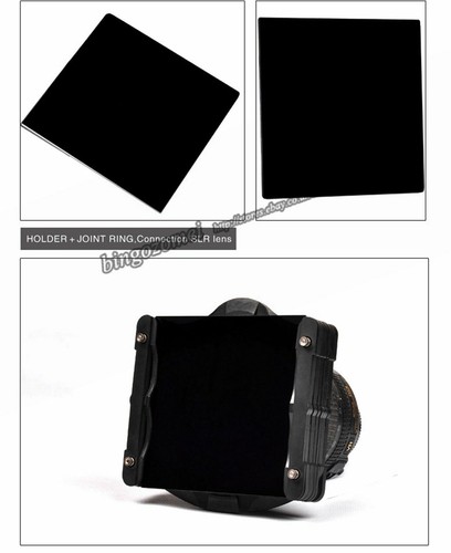 ND1000X ND3 Optical 100*100mm 10-stop Neutral Density filter Glass for Camera - Picture 5 of 8