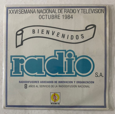 BIENVENIDOS RADIO, FEAT. VANESSA / LOS IMPOSTORES DEL NORTE, 1984 MEXICAN LP