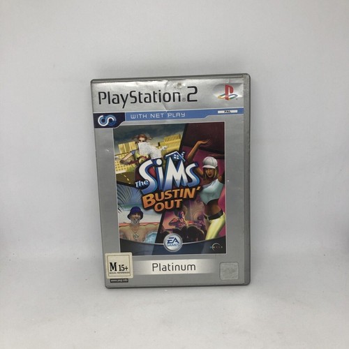 THE SIMS BUSTIN’ OUT Playstation 2 PS2 PAL Game RARE No Manual FREE SHIPPING - Picture 7 of 7