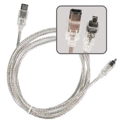 Firewire 6-4 Pin DV Video Cable Cord Lead For JVC Everio Camcorder GR-DA30/U/S/A