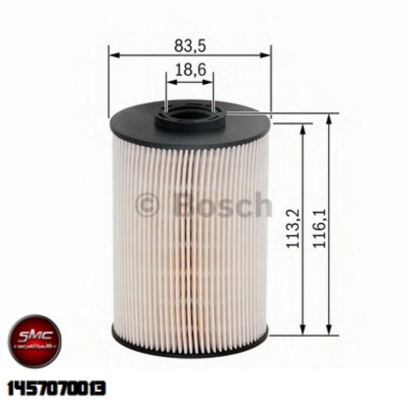INSPEKTIONSKIT FILTERSET 4 FILTER BOSCH VW GOLF 6 VI 5K 2.0 TDI GTD - Bild 3 von 4