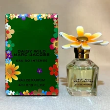 Marc Jacobs Daisy Wild Eau So Intense EDP MINI Splash Dab .13oz, 4ml *New 2025*