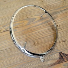 NEW Porsche 356 HELLA Headlight Trim Chrome 1...