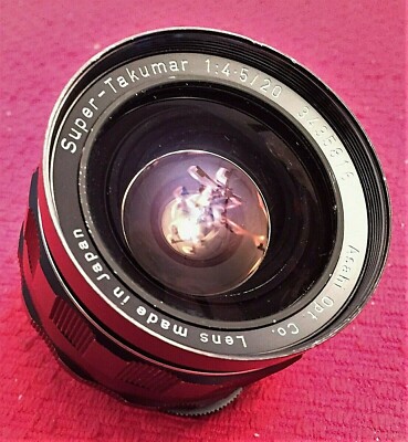 ASAHI F/4.5 20MM SUPER TAKUMAR ULTRA WIDE ANGLE LENS M42