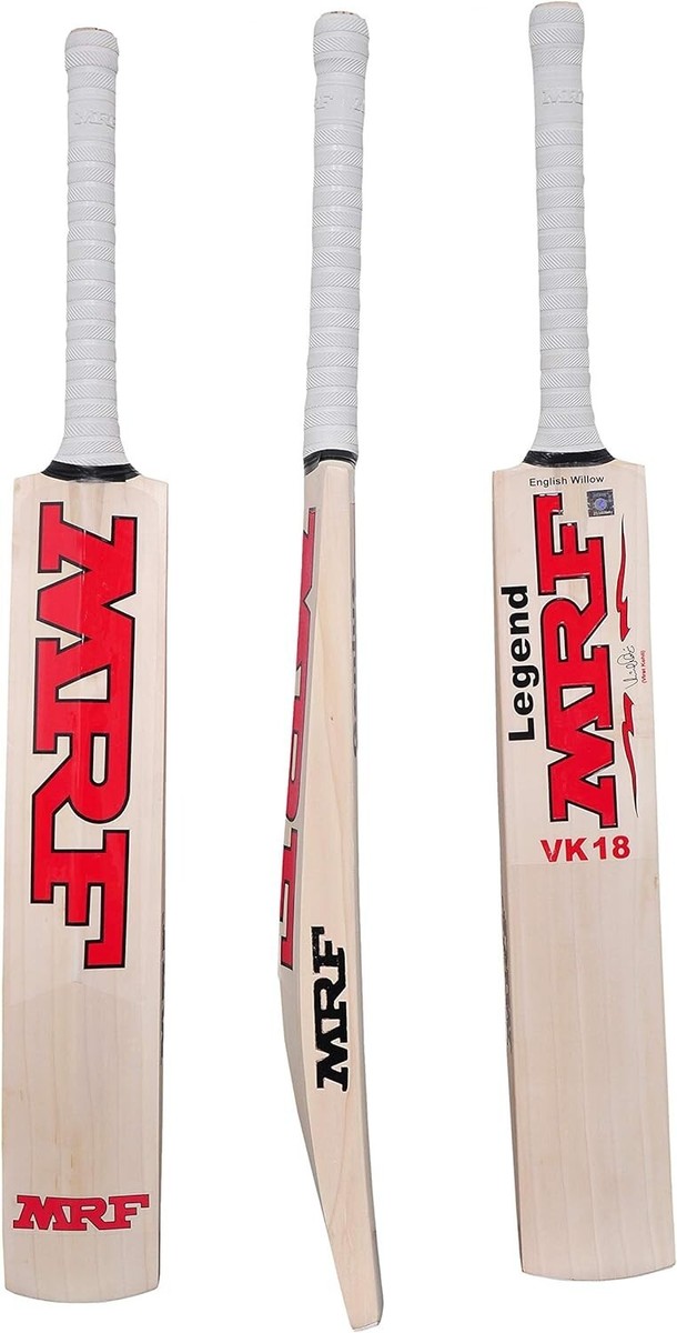 MRF Legend VK 18 1.0 Cricket Bat, red, Short Handle | eBay