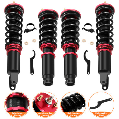 Coilover Adj Struts Spring For 94-01 Integra/92-00 Civic/93-97 Civic del Sol