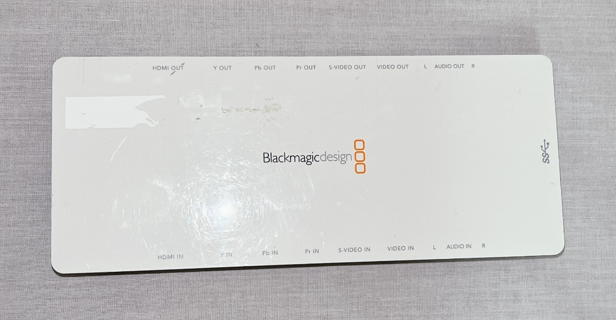 Blackmagic Design Capture Card Intensity Shuttle for USB 3.0 Blackmagic Design Capture Card Intensity Shuttle for USB 3.0