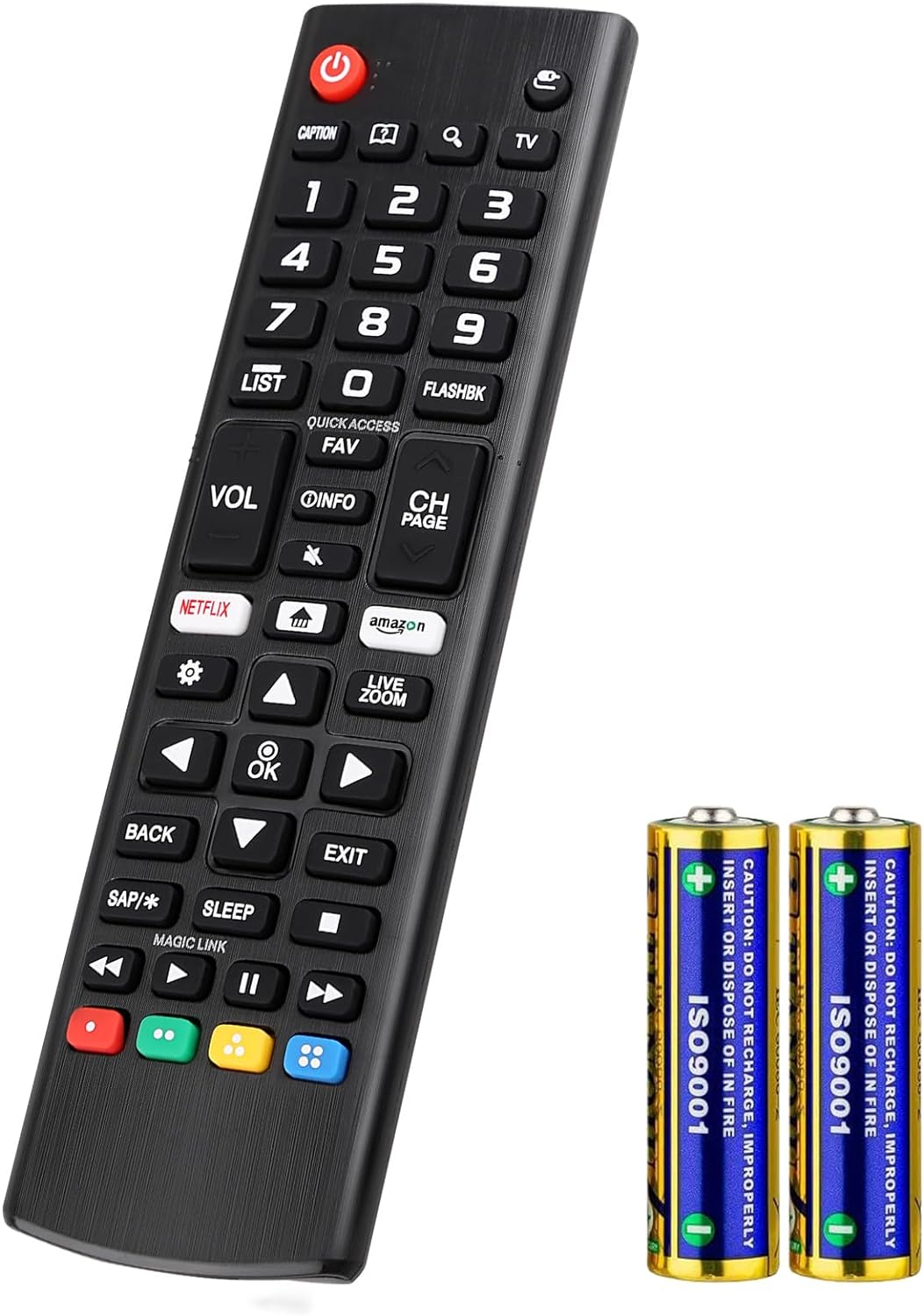 Smart TV Remote Control Replacement, Universal for All LG OLED 3D Thinq Tvs with-image