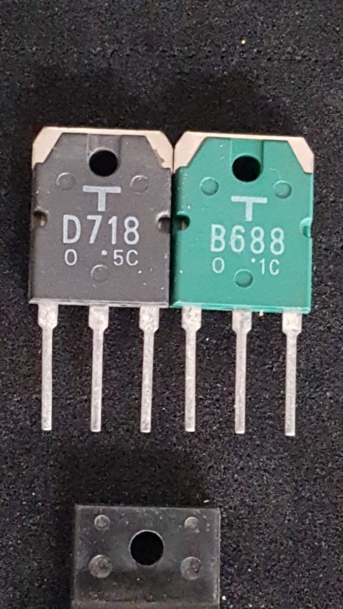 2SA1987-O 8個+2SC5359-O 8個 東芝 トランジスタ 計16個 Toshiba 2SD718-O & 2SB688-O , 2SC5359-O & 2SA1987-O