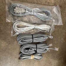 Lot of Telephone Landline Extension Phone Cord Wire DSL NEW Various Sizes