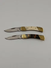 Pocket Knife Lot Of 2 Frost Cutlery Jack Rabbit & Jack Rabbit Lock Blade