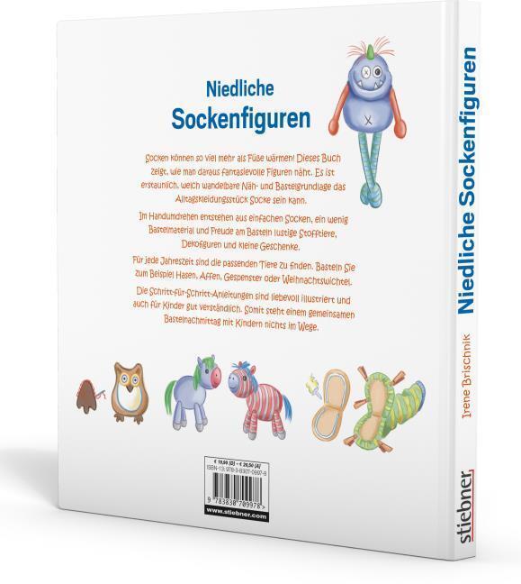 Thumbnail - Niedliche Sockenfiguren Irene Brischnik