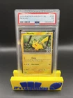 2025 Pokémon Holiday Calendar Pikachu #025 Holo Snowflake Stamp PSA 5