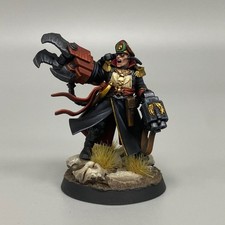 PAINTED COMMISSAR YARRICK IMPERIAL GUARD ASTRA MILITARUM WARHAMMER 40K 40,000
