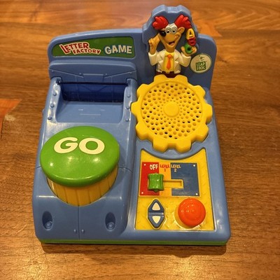 Vintage Leap Frog Letter Factory Game Console Only Working