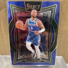 2024-25 Panini Select - Concourse Damian Lillard #55 Blue