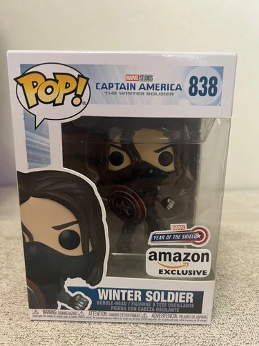 Funko Pop! Marvel Captain America Winter Soldier 838 Amazon Exclusive